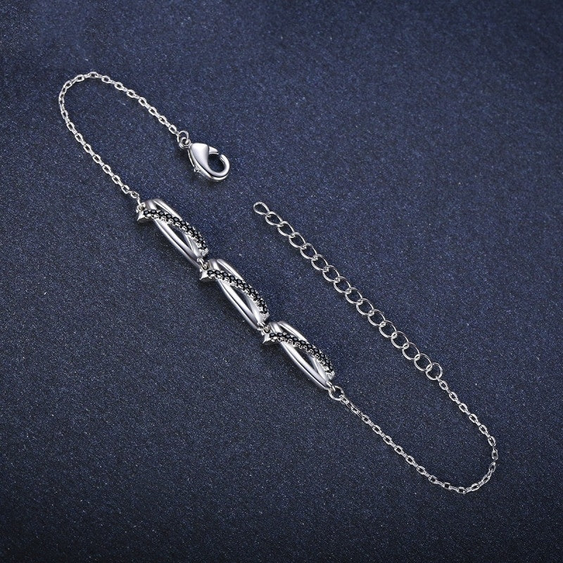 The Two-in-One Sparkle Cuff: Zircon Inlaid Ring & Bracelet Fusion for Instant Glamour Statement