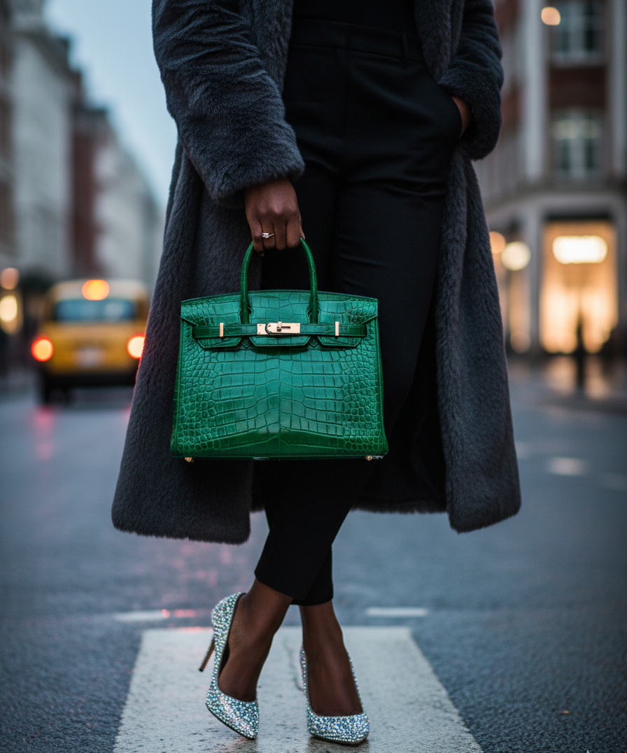 The Impact Line: Luxe Handbags, Statement Shoes & Glamorous Clutches