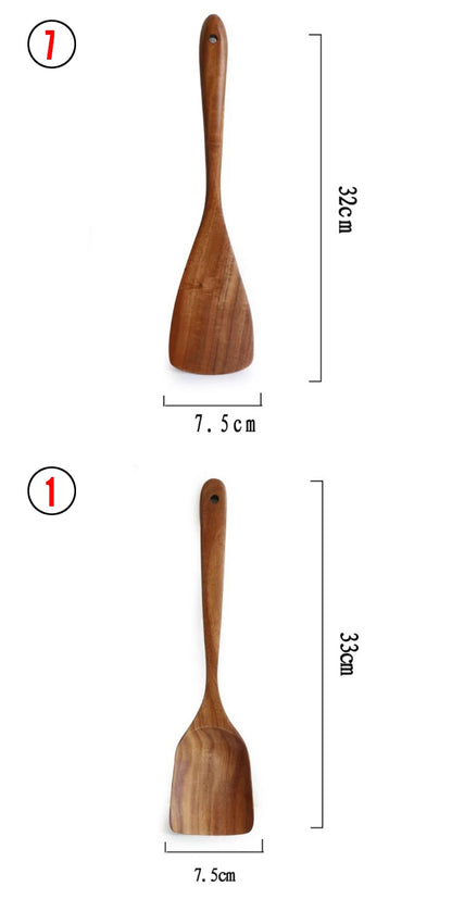 Thailand Teak Natural Wood Tableware