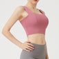 The Confidence Lift Yoga Bra: Broad Shoulder Sports Bra with Secure Gather Feature for Exercise & Shaping