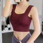 The Confidence Lift Yoga Bra: Broad Shoulder Sports Bra with Secure Gather Feature for Exercise & Shaping