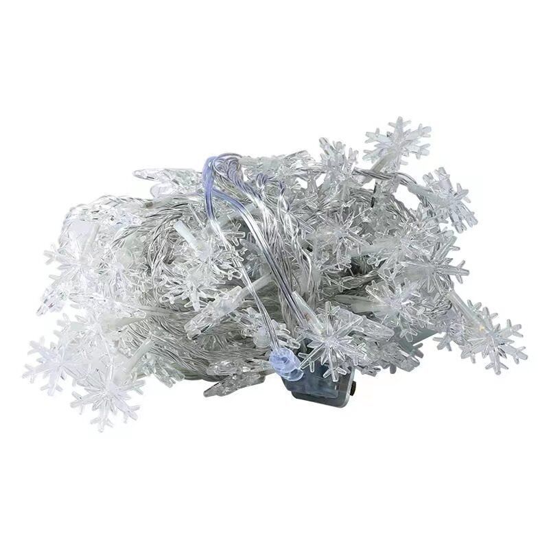 The Instant Ambiance LED Snowflake String Lights - 3 Meter Battery Operated