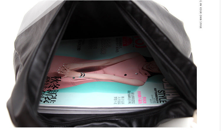 The Effortless Everyday Carryall: Large Capacity PU Leather Tote Bag for Work, Shopping & Core Vibe Essentials