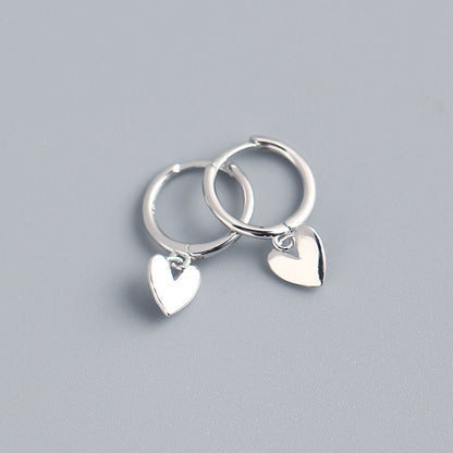 The Premium Love Glow Earrings: Heart-Shaped Hoops for Instant Confidence & Romantic Charm
