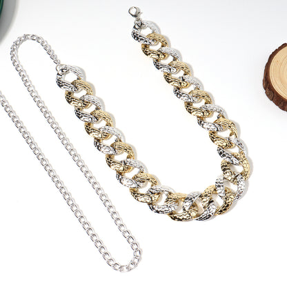 The Festival Muse Acrylic Body Chain - Electroplated Adjustable Waist Chain