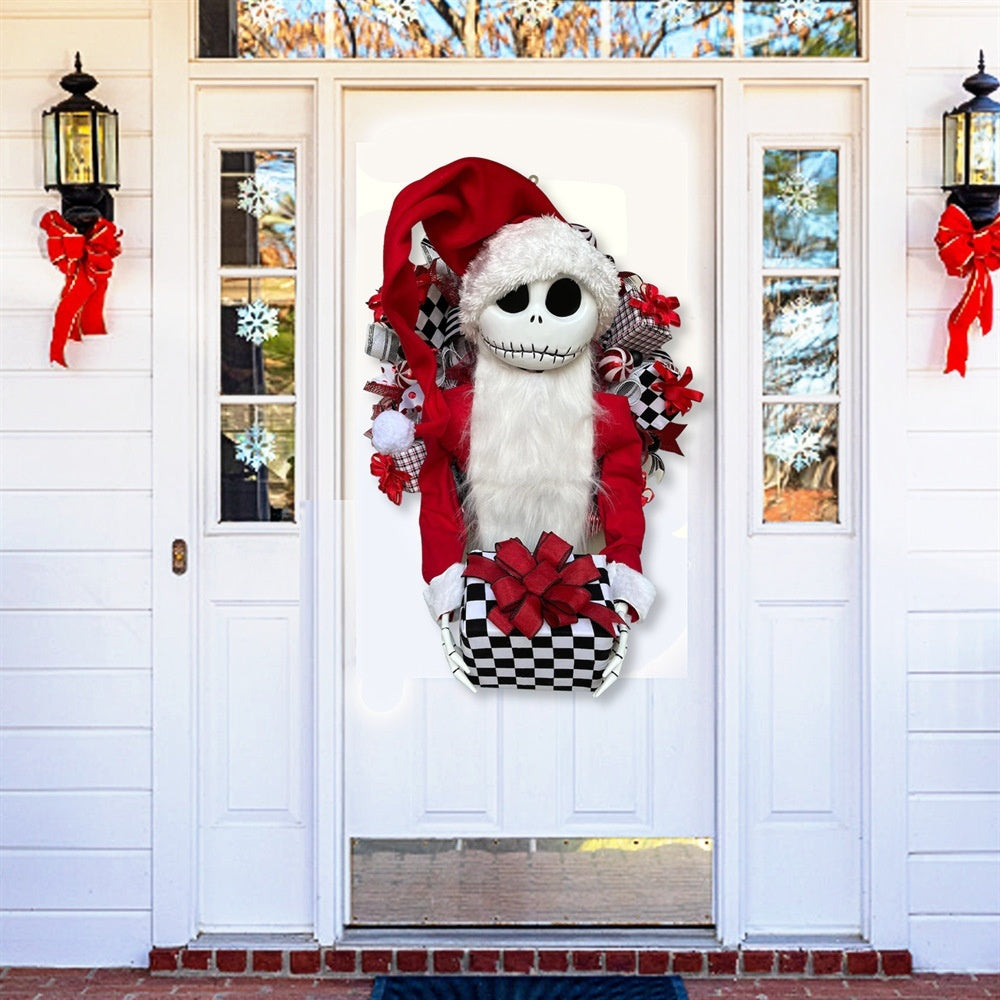 The Holiday Jack Garland - 3D Christmas Doll Window Decoration