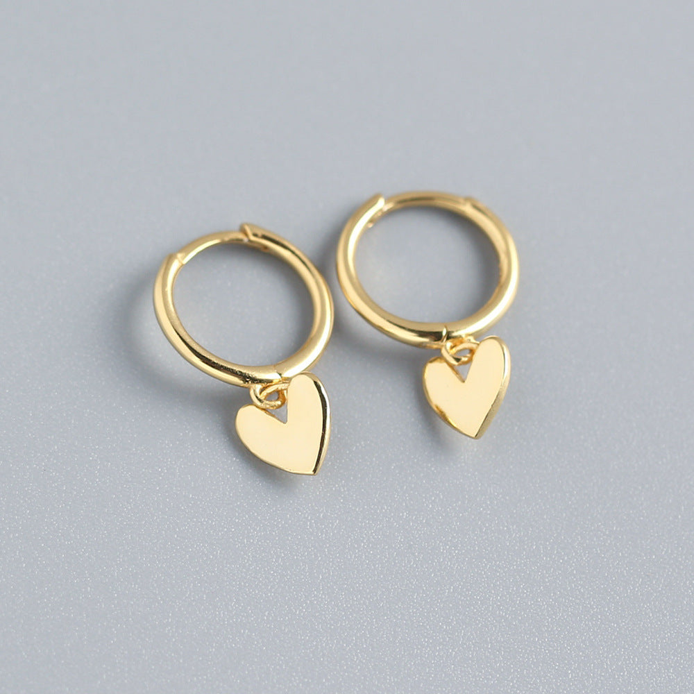 The Premium Love Glow Earrings: Heart-Shaped Hoops for Instant Confidence & Romantic Charm