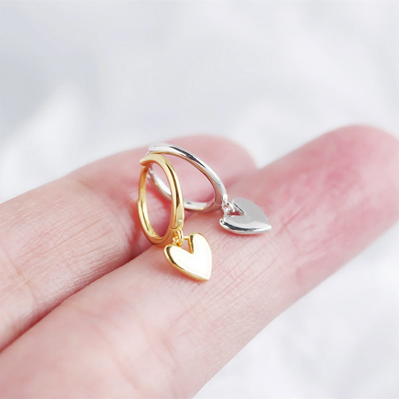 The Premium Love Glow Earrings: Heart-Shaped Hoops for Instant Confidence & Romantic Charm