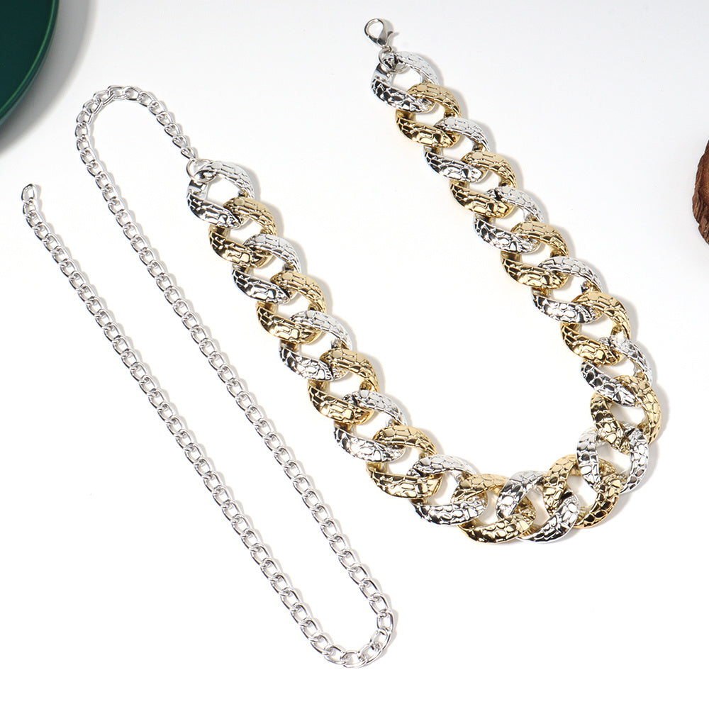 The Festival Muse Acrylic Body Chain - Electroplated Adjustable Waist Chain