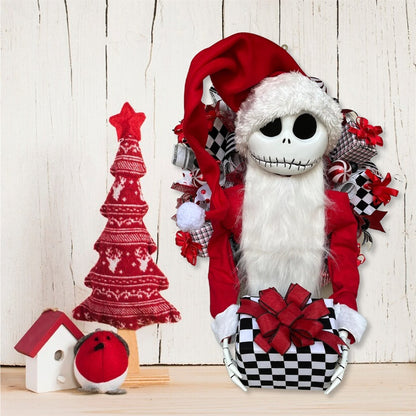 The Holiday Jack Garland - 3D Christmas Doll Window Decoration